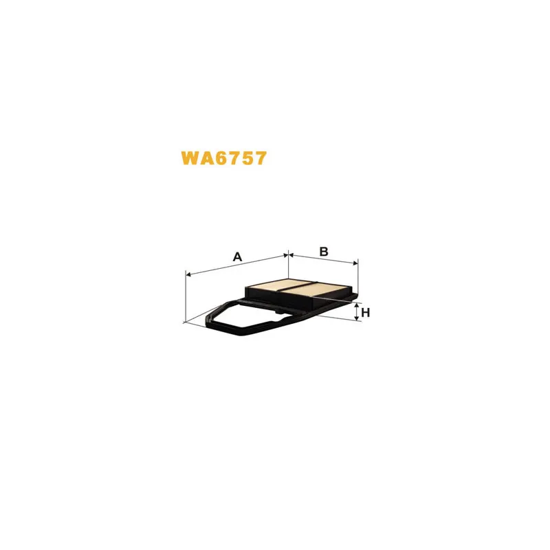 Filtre à air WIX FILTERS WA6757