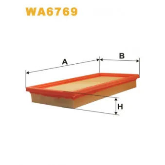 Filtre à air WIX FILTERS WA6769