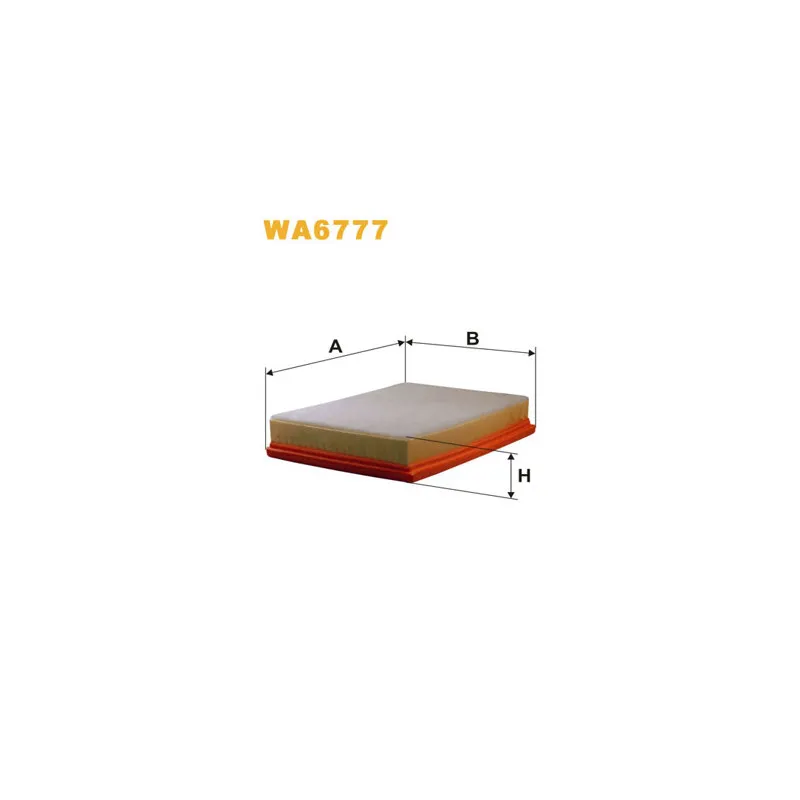 Filtre à air WIX FILTERS WA6777