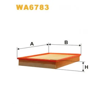 Filtre à air WIX FILTERS WA6783