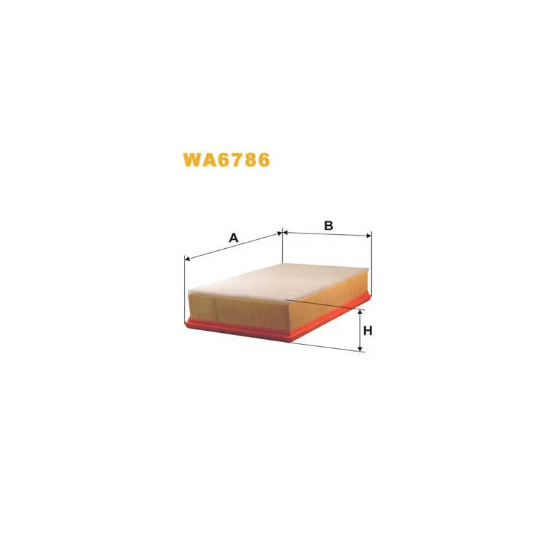 Filtre à air WIX FILTERS WA6786
