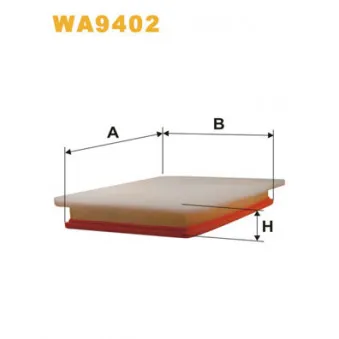 Filtre à air WIX FILTERS WA9402