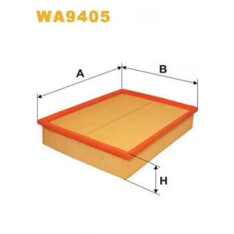 Filtre à air WIX FILTERS WA9405