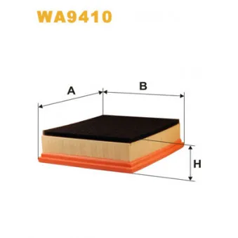 Filtre à air WIX FILTERS WA9410