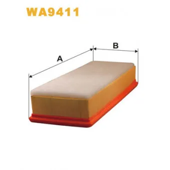 Filtre à air WIX FILTERS WA9411