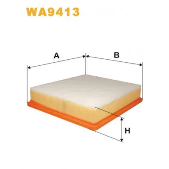 Filtre à air WIX FILTERS WA9413