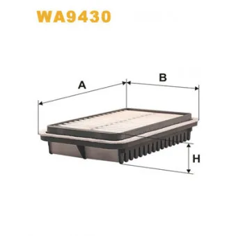 Filtre à air WIX FILTERS WA9430
