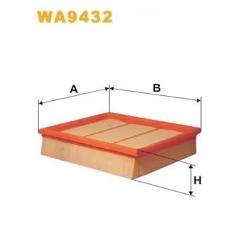 Filtre à air WIX FILTERS WA9432