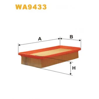 Filtre à air WIX FILTERS WA9433