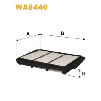 Filtre à air WIX FILTERS WA9440
