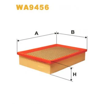 Filtre à air WIX FILTERS WA9456