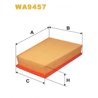 Filtre à air WIX FILTERS WA9457