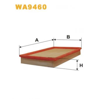 Filtre à air WIX FILTERS WA9460