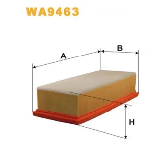 Filtre à air WIX FILTERS WA9463