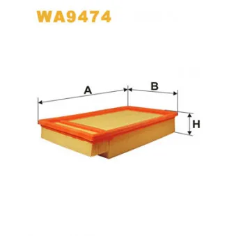 Filtre à air WIX FILTERS WA9474
