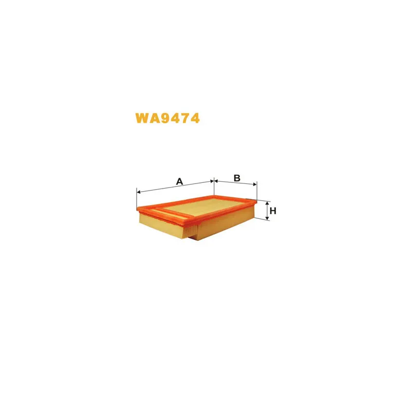 Filtre à air WIX FILTERS WA9474