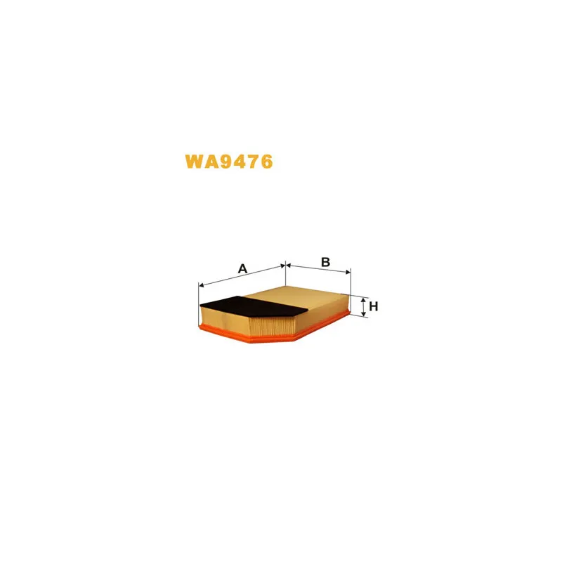 Filtre à air WIX FILTERS WA9476