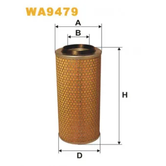 Filtre à air WIX FILTERS