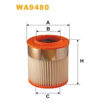 Filtre à air WIX FILTERS