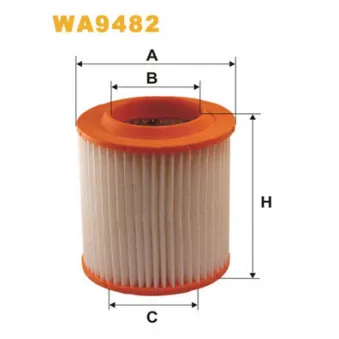 Filtre à air WIX FILTERS WA9482