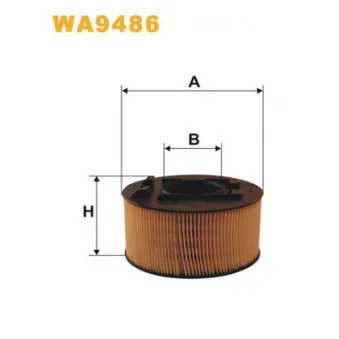 Filtre à air WIX FILTERS