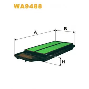 Filtre à air WIX FILTERS WA9488