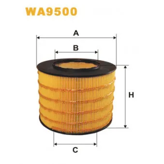 Filtre à air WIX FILTERS WA9500