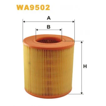 Filtre à air WIX FILTERS WA9502