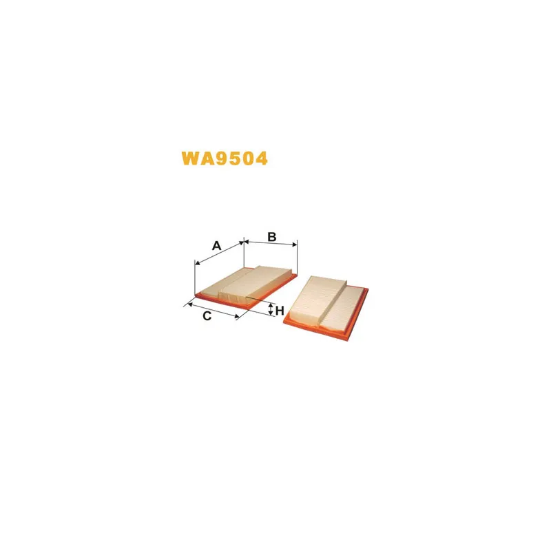 Filtre à air WIX FILTERS WA9504
