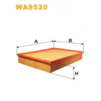 Filtre à air WIX FILTERS WA9520