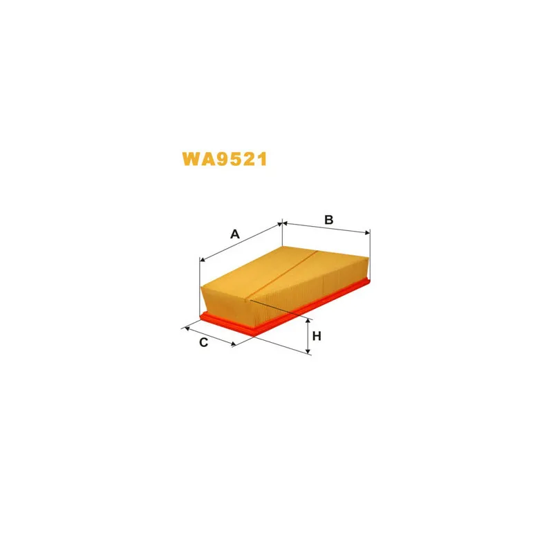 Filtre à air WIX FILTERS WA9521
