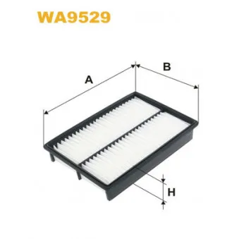 Filtre à air WIX FILTERS WA9529