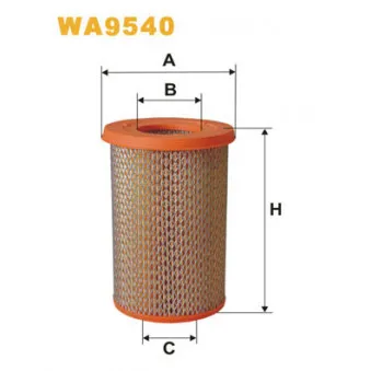 Filtre à air WIX FILTERS