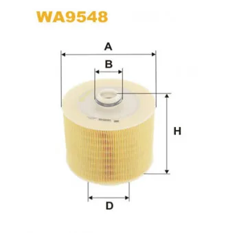 Filtre à air WIX FILTERS WA9548