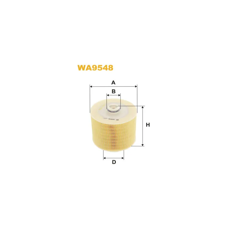 Filtre à air WIX FILTERS WA9548