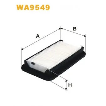 Filtre à air WIX FILTERS