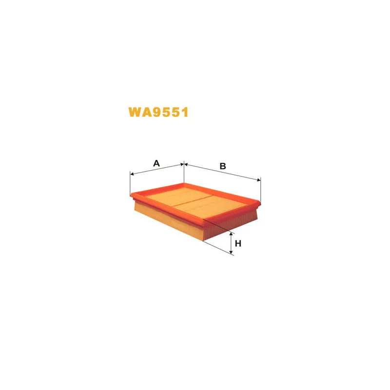 Filtre à air WIX FILTERS WA9551