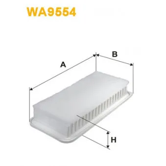 Filtre à air WIX FILTERS WA9554