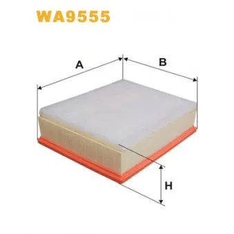 Filtre à air WIX FILTERS WA9555