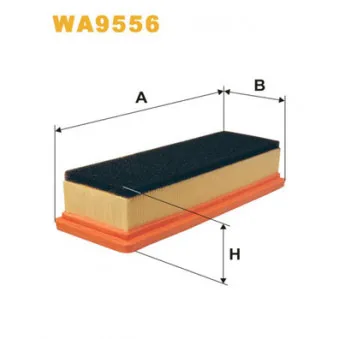 Filtre à air WIX FILTERS WA9556