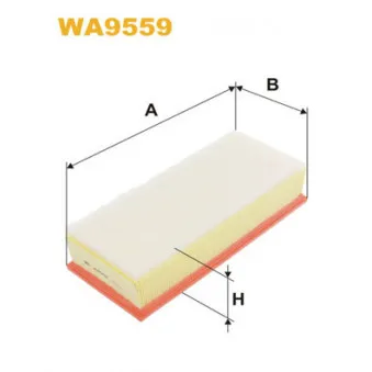 Filtre à air WIX FILTERS WA9559