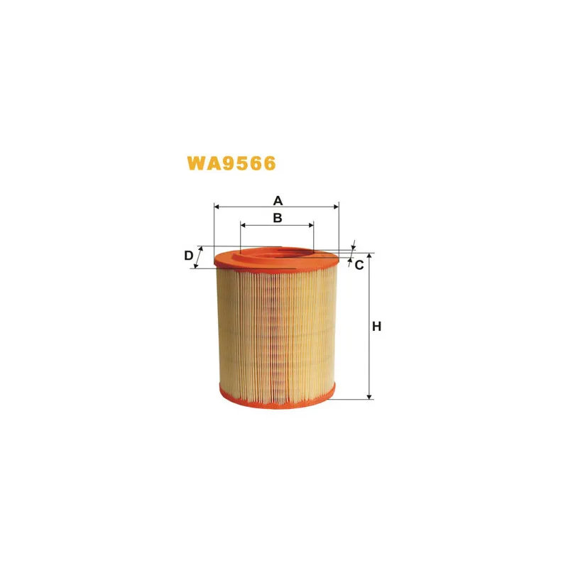 Filtre à air WIX FILTERS WA9566