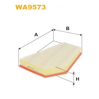 Filtre à air WIX FILTERS WA9573