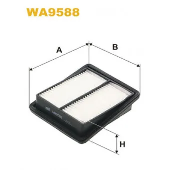 Filtre à air WIX FILTERS WA9588