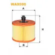 Filtre à air WIX FILTERS WA9590 - Visuel 1