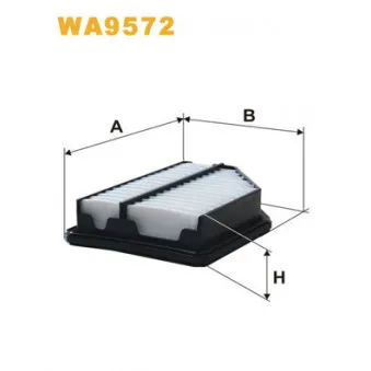 Filtre à air WIX FILTERS WA9592