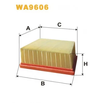 Filtre à air WIX FILTERS WA9606