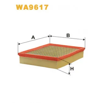 Filtre à air WIX FILTERS WA9617