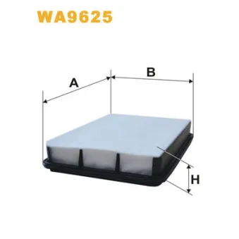 Filtre à air WIX FILTERS WA9625