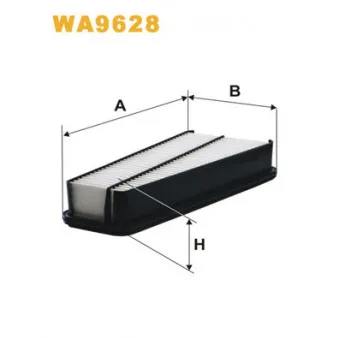 Filtre à air WIX FILTERS WA9628